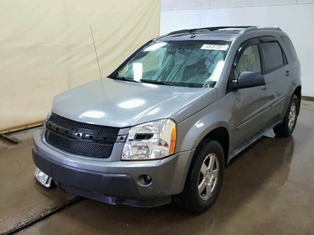 2CNDL73F656092274 - 2005 CHEVROLET EQUINOX LT GRAY photo 2