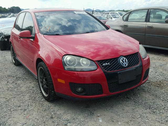 WVWHV71K17W113329 - 2007 VOLKSWAGEN NEW GTI RED photo 1