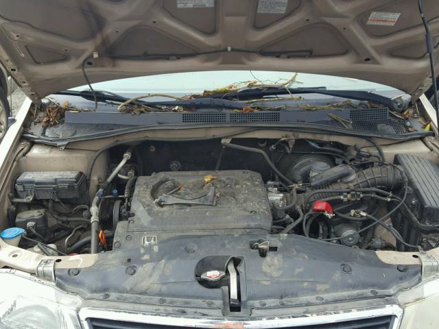 2HKRL18681H573102 - 2001 HONDA ODYSSEY EX TAN photo 7