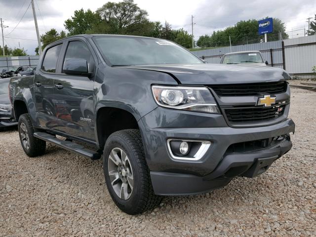 1GCGTDEN4H1169879 - 2017 CHEVROLET COLORADO Z GRAY photo 1