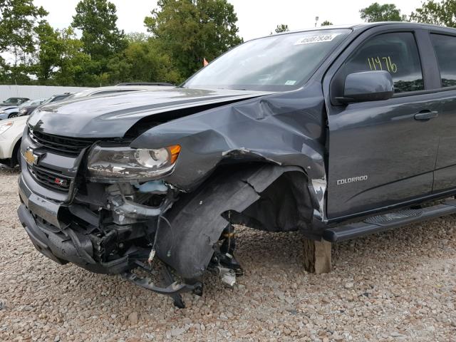 1GCGTDEN4H1169879 - 2017 CHEVROLET COLORADO Z GRAY photo 9