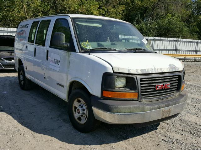 1GTGG25V161110360 - 2003 GMC SAVANA WHITE photo 1