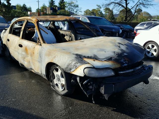 1G1NE52JX16264375 - 2001 CHEVROLET MALIBU LS 烧焦的 照片 1