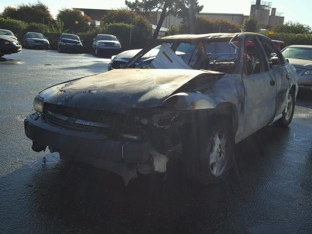 1G1NE52JX16264375 - 2001 CHEVROLET MALIBU LS 烧焦的 照片 2