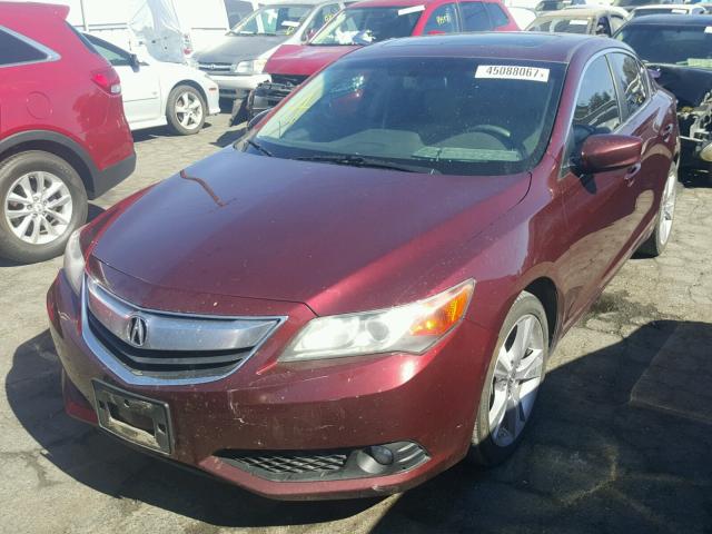 19VDE1F53DE014864 - 2013 ACURA ILX 20 PRE BURGUNDY photo 2