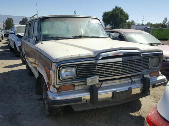 1JCNJ15N6DT056072 - 1983 JEEP WAGONEER WHITE photo 1