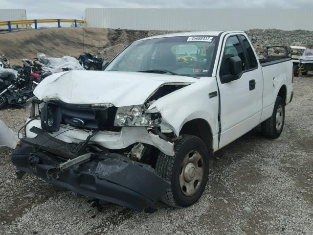 1FTRF122X5NB02426 - 2005 FORD F150 WHITE photo 2