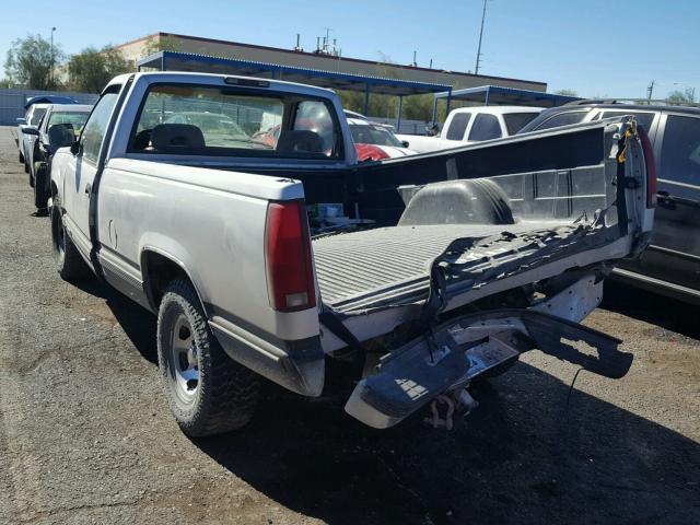 1GTEC14KXRE511147 - 1994 GMC SIERRA C15 GRAY photo 3