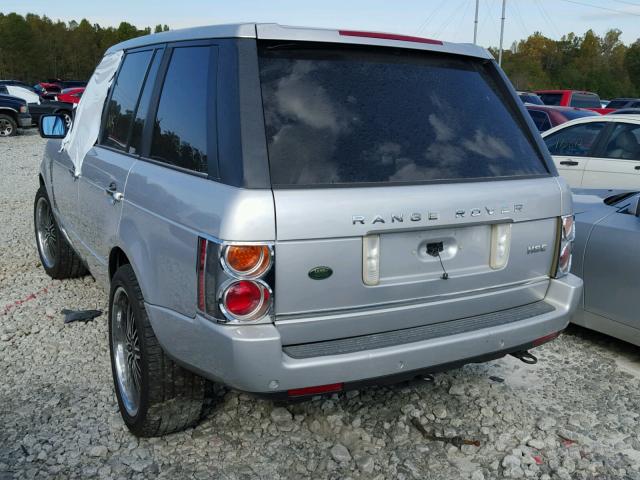 SALME11474A177177 - 2004 LAND ROVER RANGE ROVE SILVER photo 3