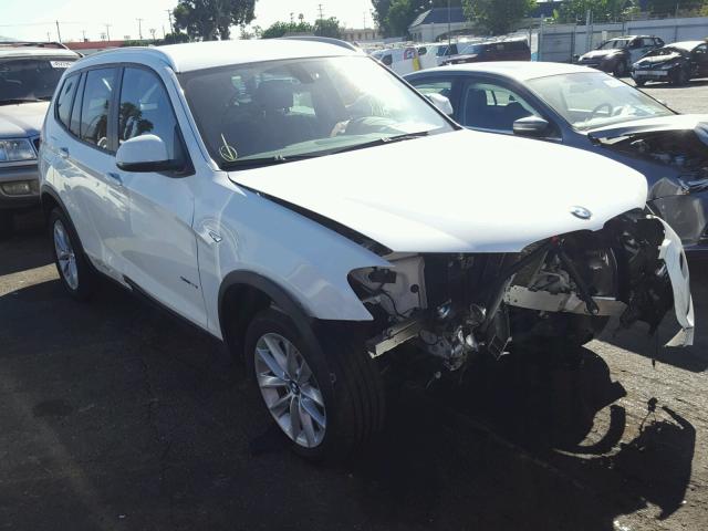 5UXWZ7C37H0V88911 - 2017 BMW X3 SDRIVE2 WHITE photo 1