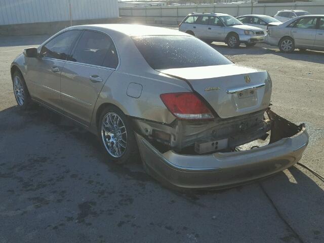 JH4KB16688C003161 - 2008 ACURA RL GOLD photo 3