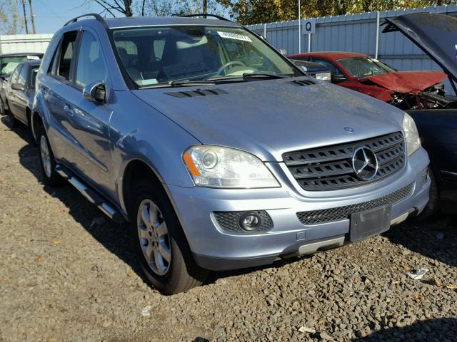 4JGBB86EX6A080667 - 2006 MERCEDES-BENZ ML 350 SILVER photo 1