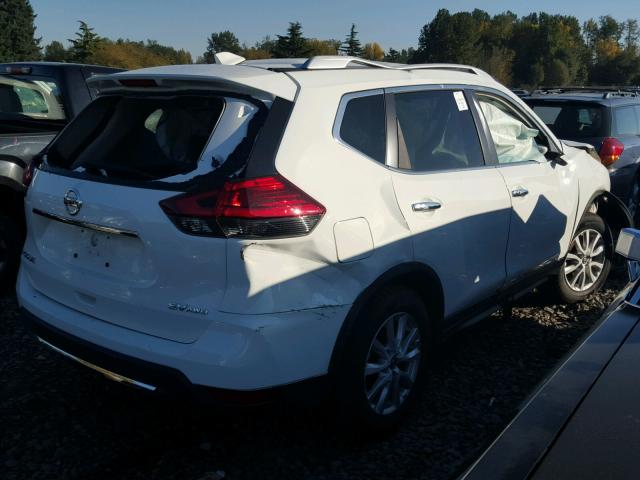 KNMAT2MVXHP578509 - 2017 NISSAN ROGUE S WHITE photo 4