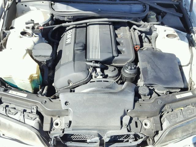 WBAAV334X1EE75181 - 2001 BMW 325 WHITE photo 7