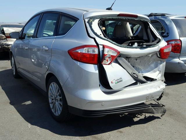 1FADP5CU0DL516569 - 2013 FORD C-MAX PREM SILVER photo 3