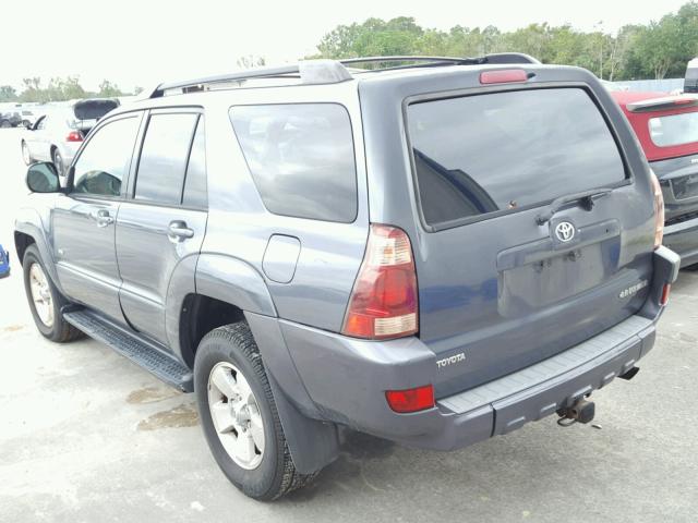 JTEZU14R950051509 - 2005 TOYOTA 4RUNNER SR CHARCOAL photo 3