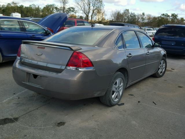 2G1WB58K969271427 - 2006 CHEVROLET IMPALA LS GOLD photo 4