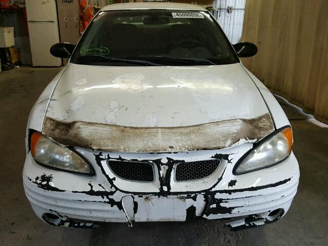1G2NF52EX2M508437 - 2002 PONTIAC GRAND AM S 白色 照片 9