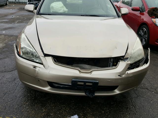 JHMCN365X5C004791 - 2005 HONDA ACCORD HYB TAN photo 7