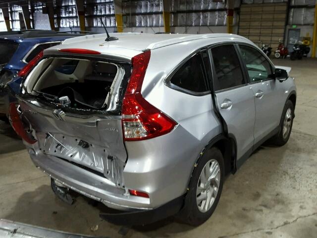 2HKRM4H70GH725647 - 2016 HONDA CR-V EXL SILVER photo 4