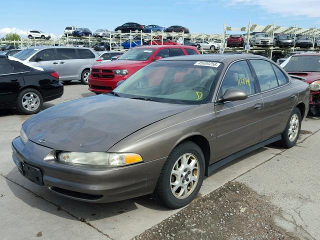 1G3WS52H22F205808 - 2002 OLDSMOBILE INTRIGUE G BROWN photo 2