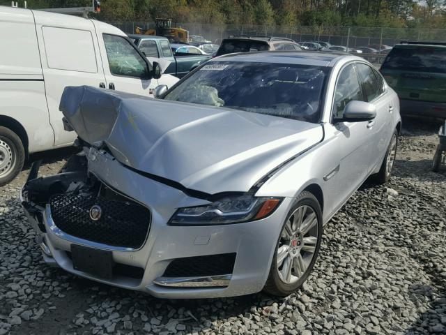 SAJBJ4BV2GCY19768 - 2016 JAGUAR XF PREMIUM SILVER photo 2