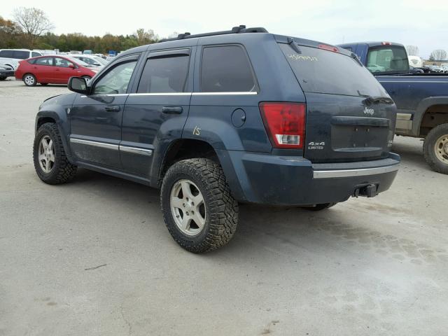 1J4HR58236C102485 - 2006 JEEP GRAND CHER GREEN photo 3