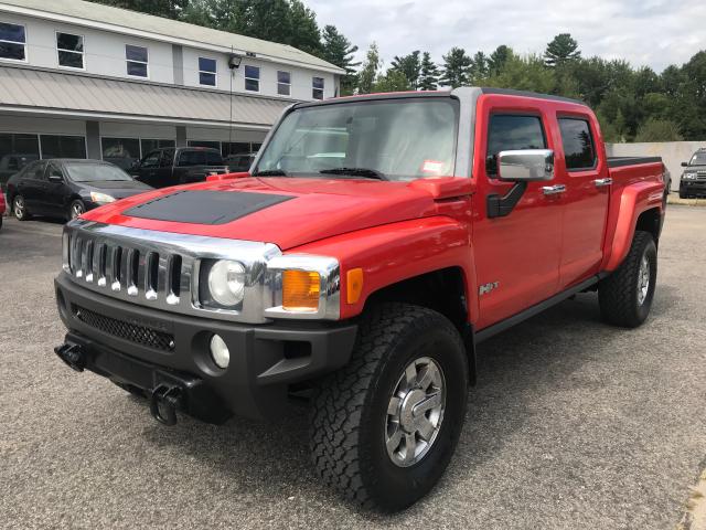 5GNEN13E498146548 - 2009 HUMMER H3T RED photo 2