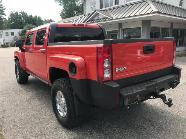 5GNEN13E498146548 - 2009 HUMMER H3T RED photo 3