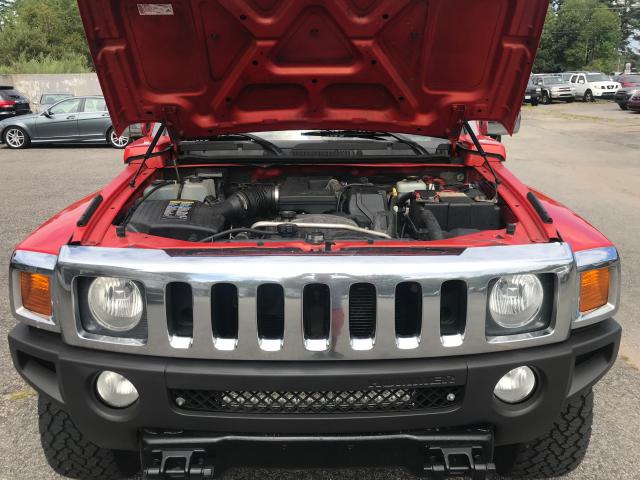 5GNEN13E498146548 - 2009 HUMMER H3T RED photo 8