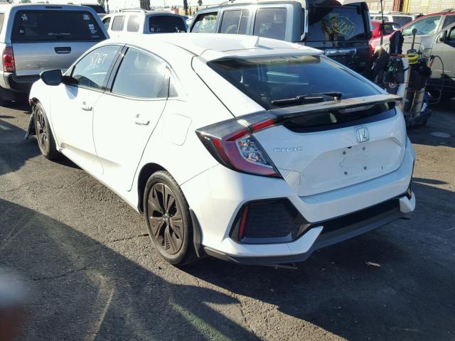 SHHFK7H54HU412754 - 2017 HONDA CIVIC EX 白色 照片 3