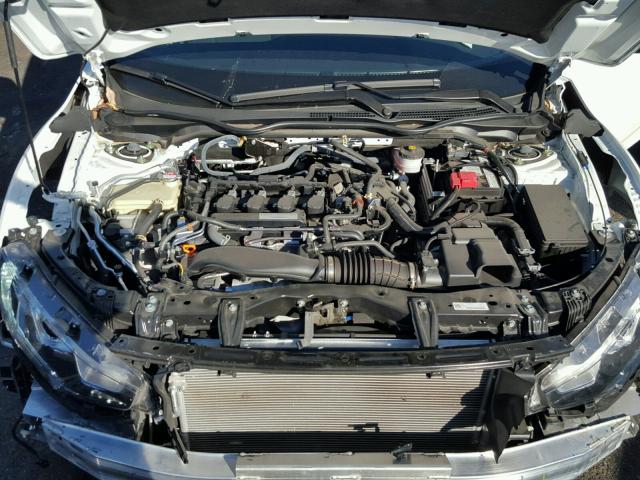 SHHFK7H54HU412754 - 2017 HONDA CIVIC EX 白色 照片 7