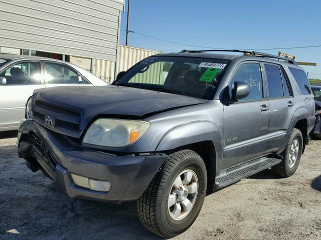 JTEBU14R240023714 - 2004 TOYOTA 4RUNNER GRAY photo 2