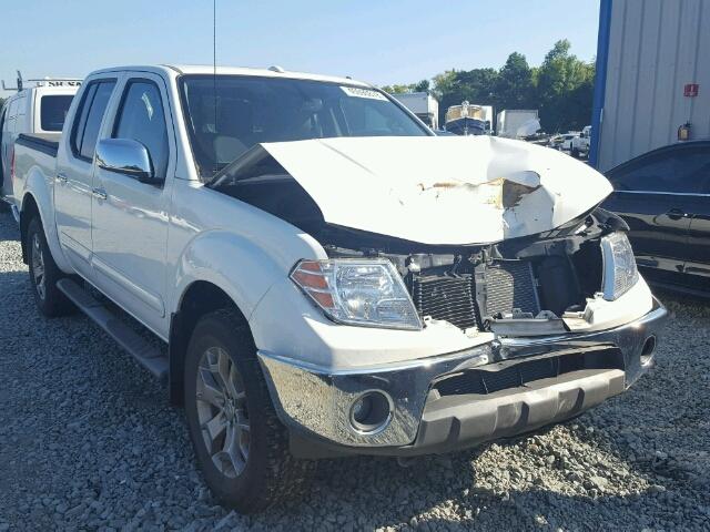 1N6AD0EV1EN768414 - 2014 NISSAN FRONTIER S WHITE photo 1