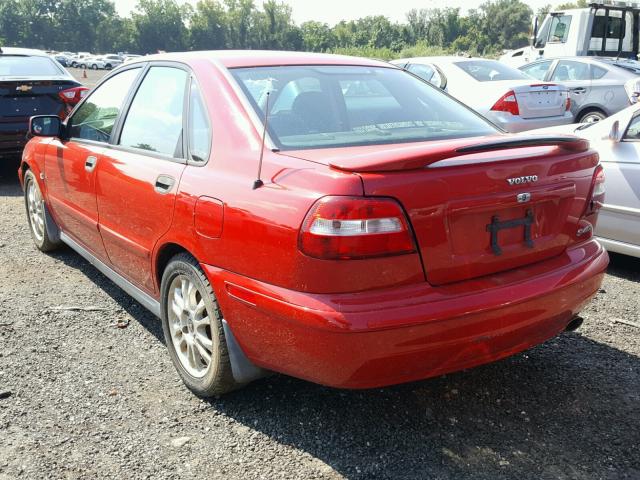 YV1VS27553F004070 - 2003 VOLVO S40 1.9T RED photo 3