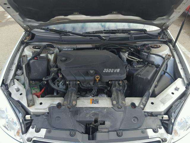 2G1WF5EK1B1252050 - 2011 CHEVROLET IMPALA LS SILVER photo 7