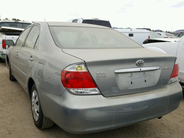 4T1BE32K65U611513 - 2005 TOYOTA CAMRY LE GRAY photo 3