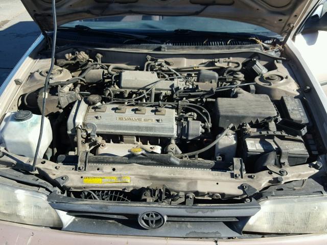 1NXAE09BXRZ167994 - 1994 TOYOTA COROLLA LE TAN photo 7