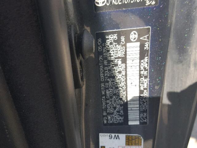 JTKDE167570148788 - 2007 TOYOTA SCION TC 石墨色 照片 10