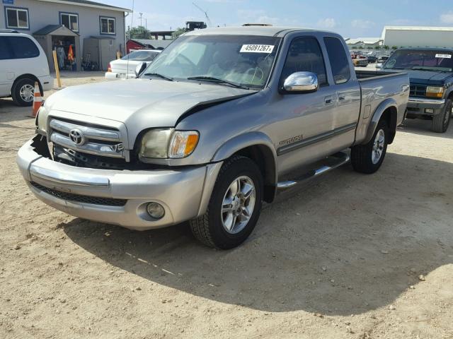 5TBRT34194S454505 - 2004 TOYOTA TUNDRA SILVER photo 2