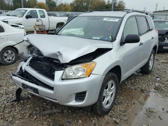 JTMZF33V295005764 - 2009 TOYOTA RAV4 SILVER photo 2