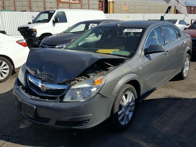 1G8ZS57N97F147838 - 2007 SATURN AURA XE CHARCOAL photo 2