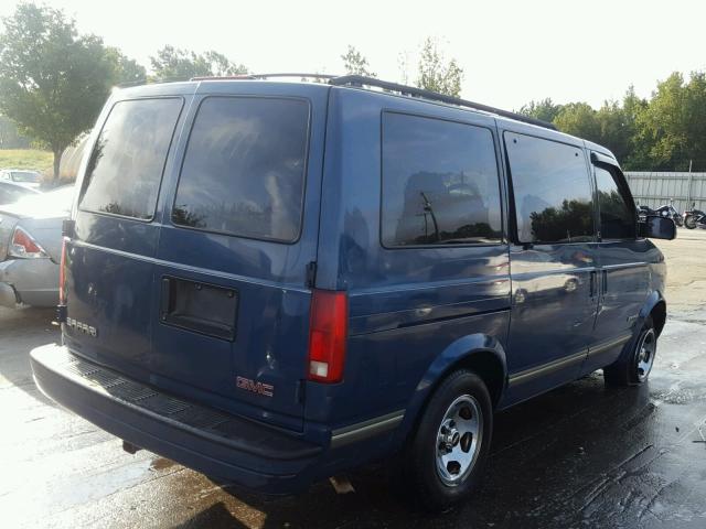 1GKDM19W2WB524934 - 1998 GMC SAFARI XT BLUE photo 4