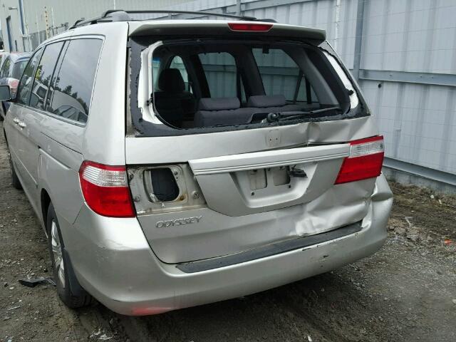 5FNRL38426B509251 - 2006 HONDA ODYSSEY EX BEIGE photo 9