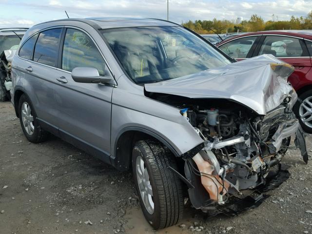 JHLRE48767C112430 - 2007 HONDA CR-V EXL SILVER photo 1