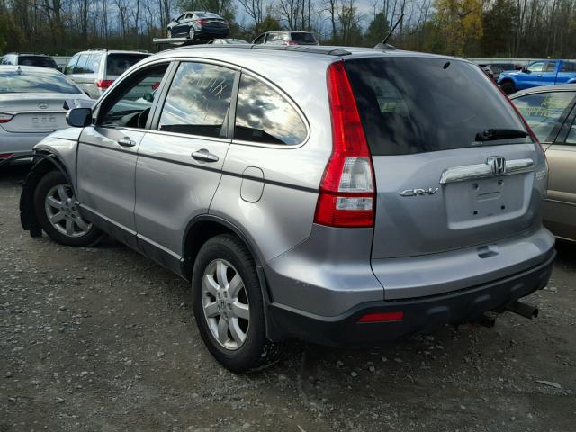 JHLRE48767C112430 - 2007 HONDA CR-V EXL SILVER photo 3