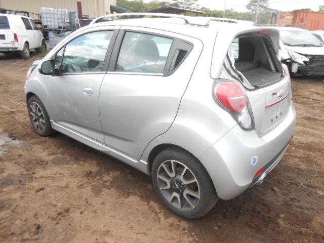 KL8CF6S9XEC474143 - 2014 CHEVROLET SPARK 2LT SILVER photo 3