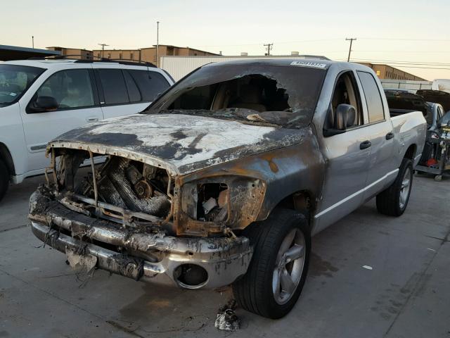 1D7HA18N18J129205 - 2008 DODGE RAM 1500 S SILVER photo 2