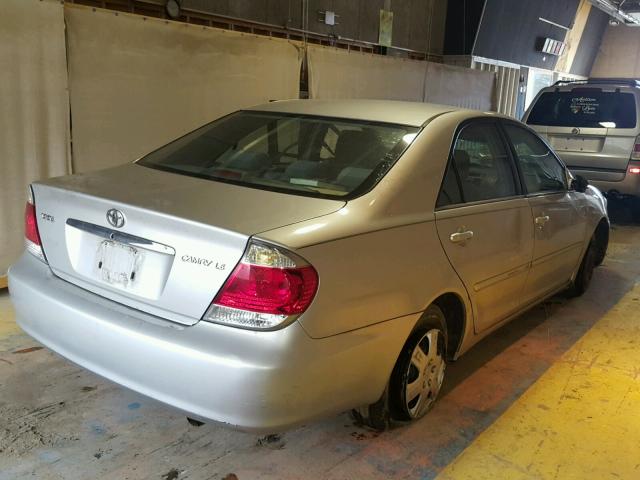 4T1BE32K46U111352 - 2006 TOYOTA CAMRY LE SILVER photo 4