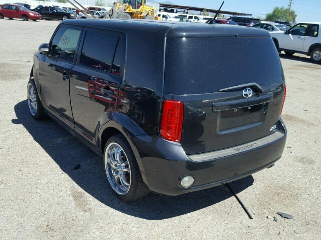 JTLZE4FE3A1099092 - 2010 TOYOTA SCION XB შავი ფოტო 3